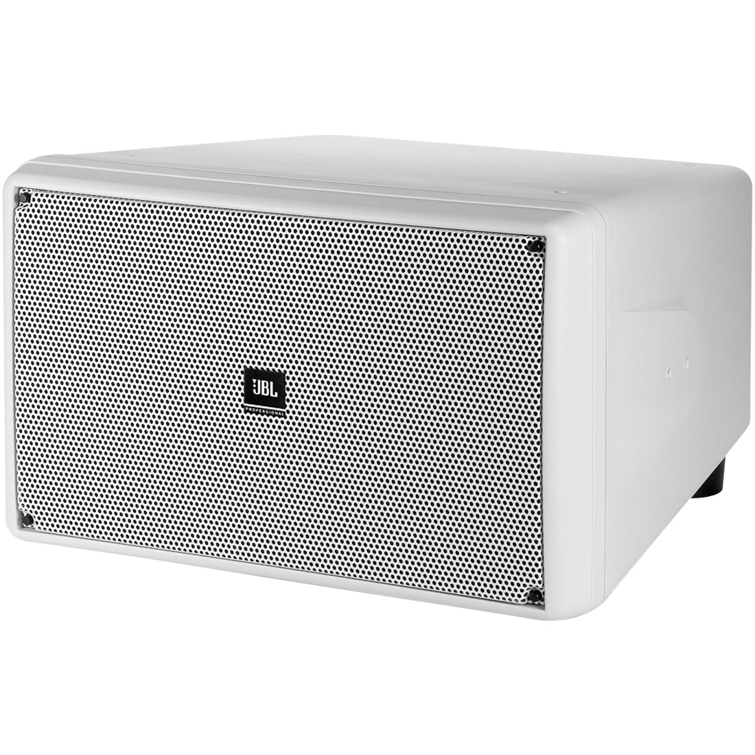 JBL Professional CONTROL SB2210 Outdoor Ceiling Mountable, Floor Standing, Wall Mountable Woofer - 500 W RMS - White — CONTROL SB2210-WH