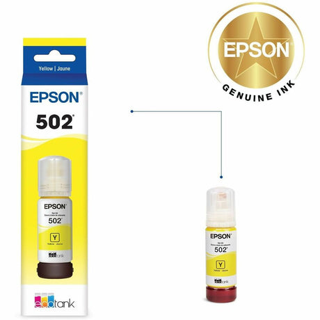 Epson T502, Yellow Ink Bottle — T502420-S