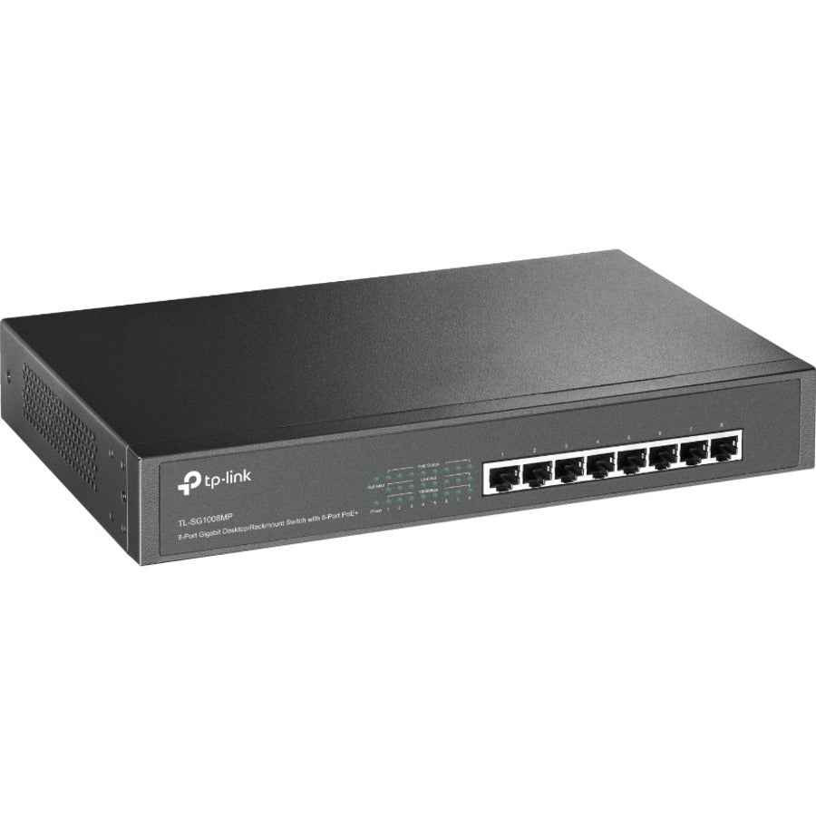 TP-Link TL-SG1008MP - 8-Port Gigabit PoE Switch — TL-SG1008MP