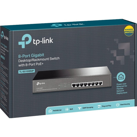 TP-Link TL-SG1008MP - 8-Port Gigabit PoE Switch — TL-SG1008MP