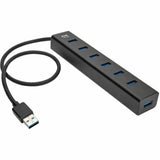 Eaton Tripp Lite Series 7-Port Portable USB 3.x (5Gbps) Mini Hub, Aluminum — U360-007-AL