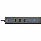 Eaton Tripp Lite Series 7-Port Portable USB 3.x (5Gbps) Mini Hub, Aluminum — U360-007-AL