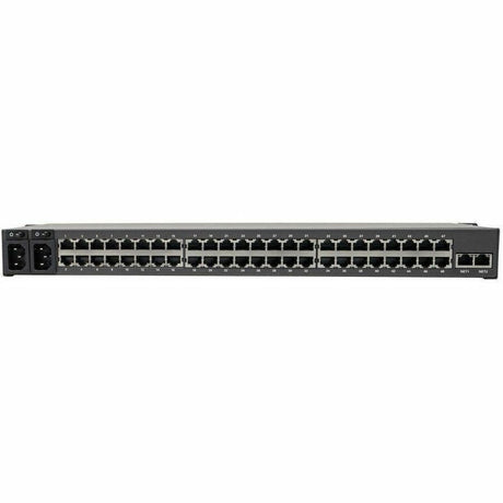 Eaton Tripp Lite Series 48-Port Console Server, USB Ports (2) - Dual GbE NIC, 4 Gb Flash, Desktop/1U Rack, TAA — B097-048