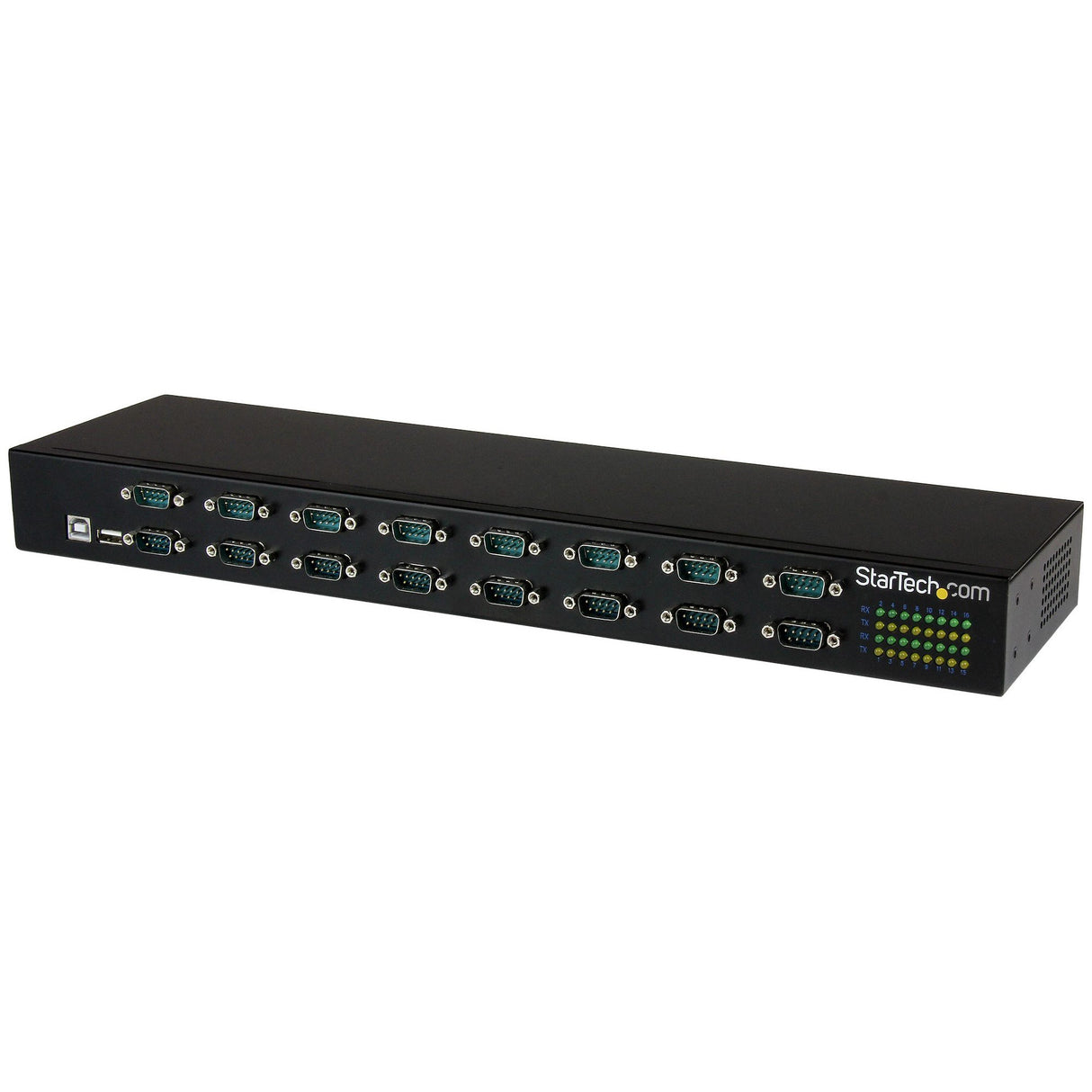 StarTech.com USB to Serial Hub - 16 Port - COM Port Retention - Rack Mount and Daisy Chainable - USB to RS232 Hub — ICUSB23216FD