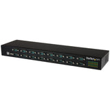 StarTech.com USB to Serial Hub - 16 Port - COM Port Retention - Rack Mount and Daisy Chainable - USB to RS232 Hub — ICUSB23216FD