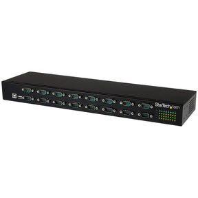 StarTech.com USB to Serial Hub - 16 Port - COM Port Retention - Rack Mount and Daisy Chainable - USB to RS232 Hub — ICUSB23216FD