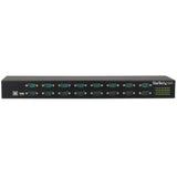 StarTech.com USB to Serial Hub - 16 Port - COM Port Retention - Rack Mount and Daisy Chainable - USB to RS232 Hub — ICUSB23216FD
