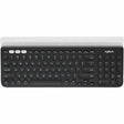 Logitech K780 Multi-Device Wireless Keyboard for Windows, Wireless 2.4GHz, Bluetooth, Smartphone and Tablet Cradle — 920-008149