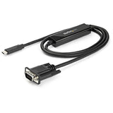 StarTech.com 3ft/1m USB C to VGA Cable - 1920x1200/1080p USB Type C DP Alt Mode to VGA Video Monitor Adapter Cable -Works w/ Thunderbolt 3 — CDP2VGAMM1MB