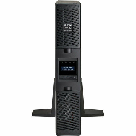 Eaton Tripp Lite Series SmartOnline 1500VA 1350W 120V Double-Conversion UPS - 8 Outlets, Extended Run, Network Card Included, LCD, USB, DB9, 2U Rack/Tower — SU1500RTXLCDN