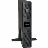 Eaton Tripp Lite Series SmartOnline 1500VA 1350W 120V Double-Conversion UPS - 8 Outlets, Extended Run, Network Card Included, LCD, USB, DB9, 2U Rack/Tower — SU1500RTXLCDN