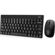 Adesso WKB-1100CB - Wireless Spill Resistant Mini Keyboard &amp; Mouse Combo — WKB-1100CB