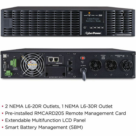 CyberPower OL3000RTXL2UHVN Smart App Online UPS Systems — OL3000RTXL2UHVN