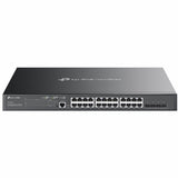 Omada 24-Port Gigabit and 4-Port 10GE SFP+ L2+ Managed Switch with 24-Port PoE+ — SG3428XMP