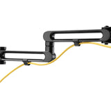StarTech.com Desk Mount Dual Monitor Arm - Ergonomic VESA Compatible Mount for up to 32 inch Displays - Desk / C-Clamp - Articulating — ARMDUAL3