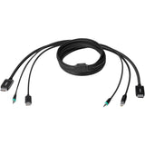 Belkin TAA DP/USB/AUD SKVM CBL, DP M/M; USB A/B, 10' — F1D9019B10T