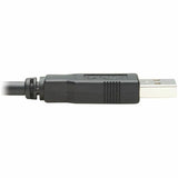 Eaton Tripp Lite Series USB-A to RJ45 Rollover Console Cable (M/M) - Cisco Compatible, 250 Kbps, 10 ft. (3.05 m), Black — U009-010-RJ45-X