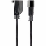 StarTech.com 1ft (0.3m) Power Extension Cord, IEC C14 to NEMA 5-15R, 10A 125V, 18AWG, Black, Outlet Extension Cable for Network Equipment — PAC10010PK