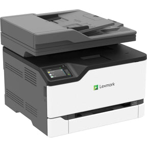Lexmark CX431adw Laser Multifunction Printer-Color-Copier/Fax/Scanner-26 ppm Mono/26 ppm Color Print-2400x600 dpi Print-Automatic Duplex Print-75000 Pages-251 sheets Input-600 dpi Optical Scan-Color Fax-Wireless LAN — 40N9370