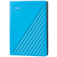 WD My Passport WDBPKJ0040BBL-WESN 4 TB Portable Hard Drive - External - Blue — WDBPKJ0040BBL-WESN