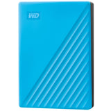 WD My Passport WDBPKJ0040BBL-WESN 4 TB Portable Hard Drive - External - Blue — WDBPKJ0040BBL-WESN