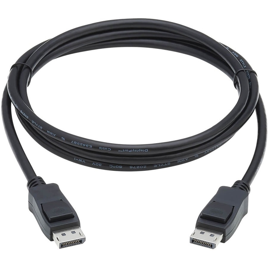 Eaton Tripp Lite Series DisplayPort 1.4 Cable with Latching Connectors, 8K (M/M), Black, 6 ft. (1.8m) — P580-006-V4