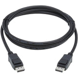 Eaton Tripp Lite Series DisplayPort 1.4 Cable with Latching Connectors, 8K (M/M), Black, 6 ft. (1.8m) — P580-006-V4