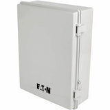Eaton Wireless Access Point Enclosure with Hasp - NEMA 4, Surface-Mount, PC Construction, 15 x 11 in. — EN1511N4LATCH