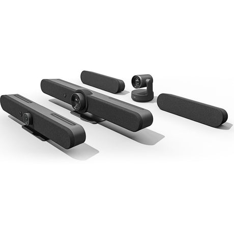 Logitech Rally Bar All-In-One Video Bar for Medium and Large Rooms, Graphite — 960-001308