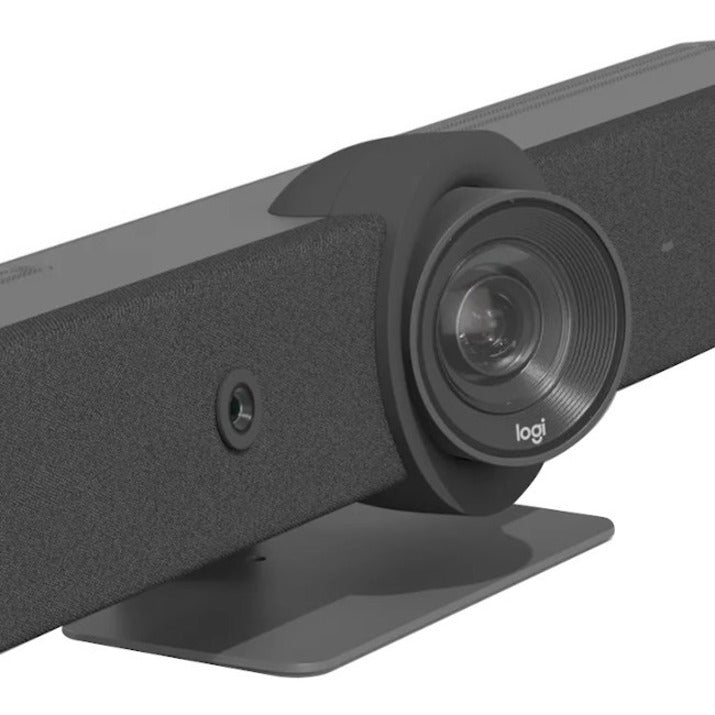 Logitech Rally Bar All-In-One Video Bar for Medium and Large Rooms, Graphite — 960-001308