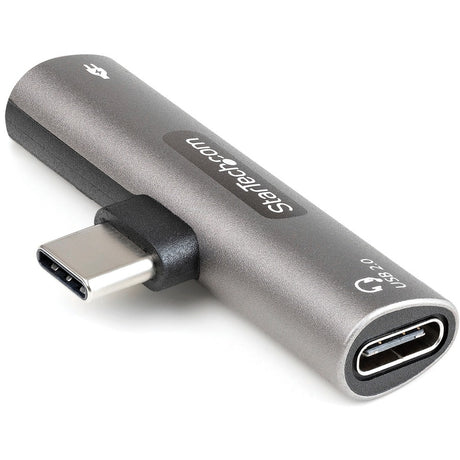 StarTech.com USB C Audio & Charge Adapter, USB-C Audio Adapter, USB C Audio Headset Port and USB Type-C PD Charger, For USB-C Phone/Tablet — CDP2CAPDM