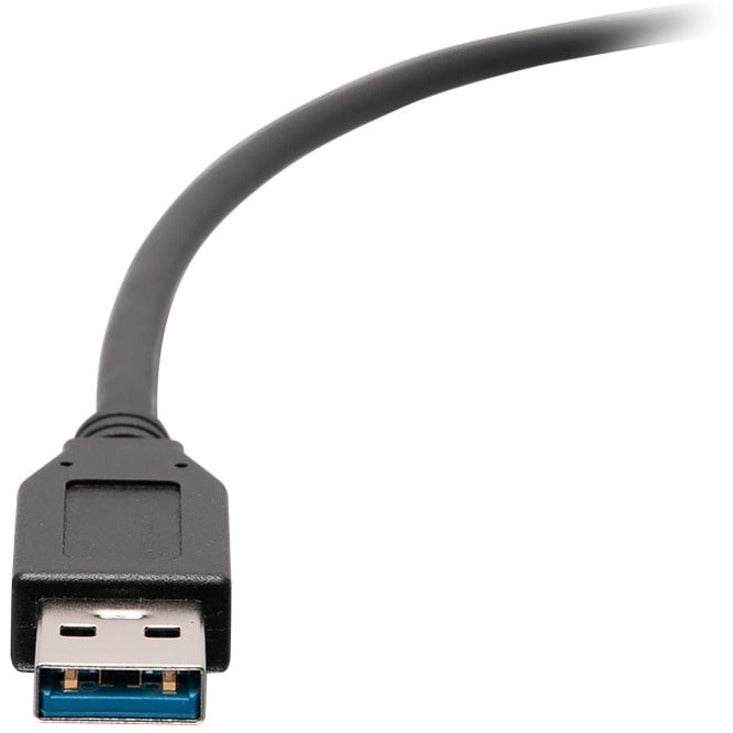 C2G 1ft USB C to USB A Cable - USB C to A Cable - USB 3.2 Gen 1 - 3A, 5Gbps - Black - M/M — C2G28875