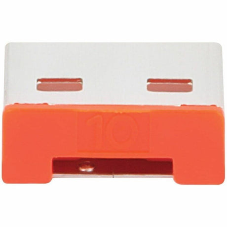 Eaton Tripp Lite Series USB-A Port Blockers, Red, 10 Pack, TAA — U2BLOCK-A10-RD