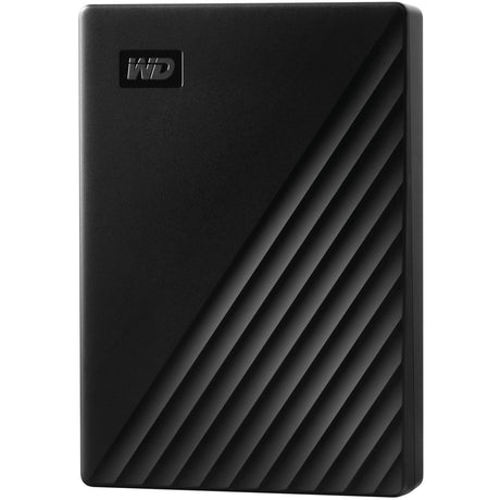 WD My Passport WDBPKJ0050BBK-WESN 5 TB Portable Hard Drive - External - Black — WDBPKJ0050BBK-WESN