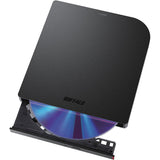 Buffalo MediaStation BRXL-PUS6U3B-TAA Portable Blu-ray Writer - External - TAA Compliant — BRXL-PUS6U3B-TAA