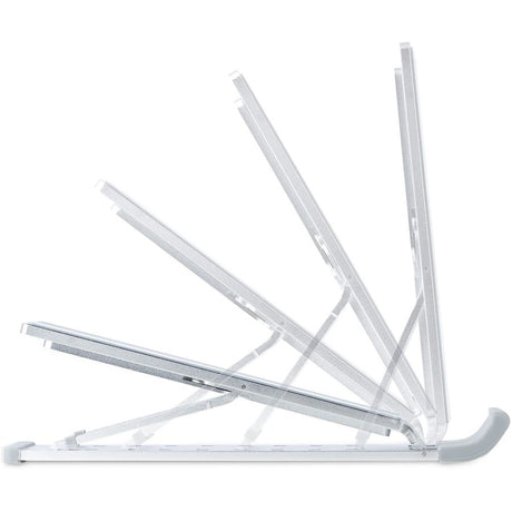 StarTech.com Foldable Laptop Riser Stand, Portable Height Adjustable Ergonomic Laptop Stand, Tilt/Raised/Angled Laptop/Tablet Stand — LAPTOP-RISER-BAR