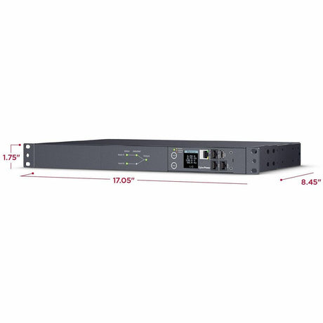CyberPower PDU44001 Single Phase 100 - 120 VAC 15A Switched ATS PDU — PDU44001