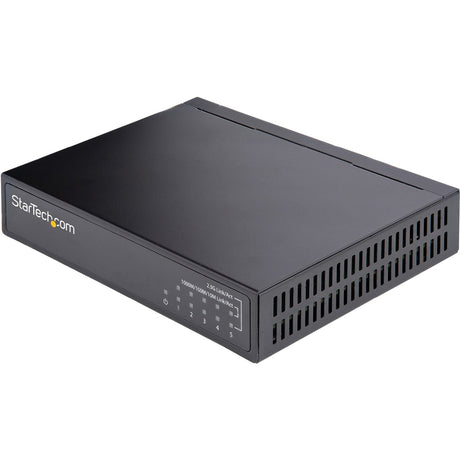StarTech.com Unmanaged 2.5G Switch, 5 Port 2.5GBASE-T Unmanaged Ethernet Switch, Din Rail | Wall Mount, Multi-Gigabit, Auto-MDIX, 9K Jumbo — DS52000