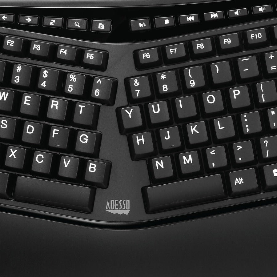 Adesso Desktop Ergonomic Keyboard — AKB-150UB