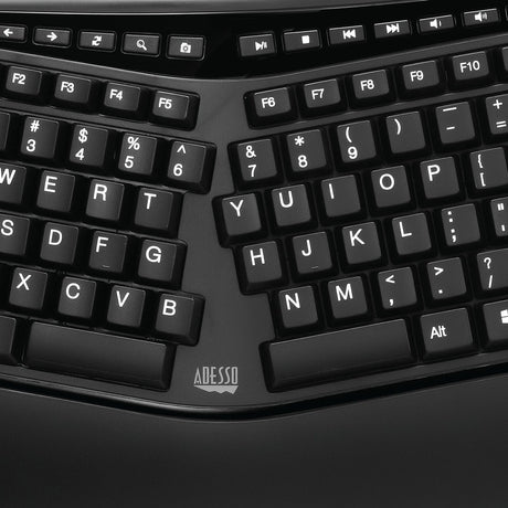 Adesso Desktop Ergonomic Keyboard — AKB-150UB