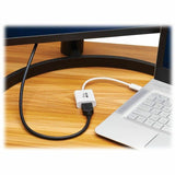 Eaton Tripp Lite Series USB-C to HDMI Adapter (M/F) - 8K 60 Hz, HDR, 4:4:4, HDCP 2.3, White — U444-06N-HD8K6W