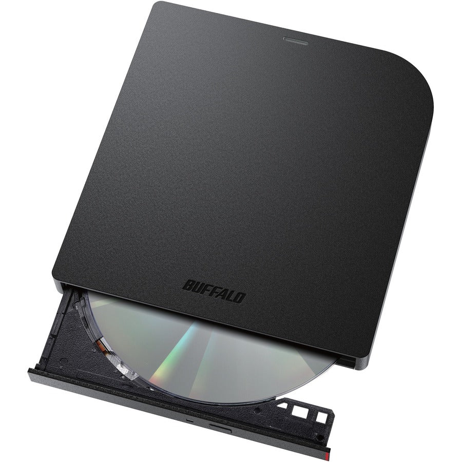 Buffalo MediaStation DVSM-PUV8U3B-TAA Portable DVD-Writer - External - TAA Compliant — DVSM-PUV8U3B-TAA