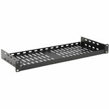 Eaton Tripp Lite Series SmartRack Cantilever Fixed Steel Rack Shelf - 1U, Vented, 7 in. (17.8 cm) Deep, Holds up to 40 lb. (18 kg) — SRSHELF2P1USHRT