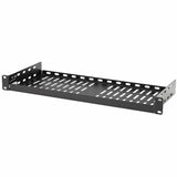 Eaton Tripp Lite Series SmartRack Cantilever Fixed Steel Rack Shelf - 1U, Vented, 7 in. (17.8 cm) Deep, Holds up to 40 lb. (18 kg) — SRSHELF2P1USHRT