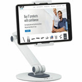 Eaton Tripp Lite Series Full-Motion Flexible Long-Arm Desktop Smartphone and Tablet Mount, White — DMTBD413