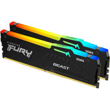 Kingston FURY Beast 16GB (2 x 8GB) DDR5 SDRAM Memory Kit — KF552C40BBAK2-16