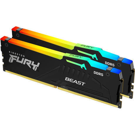 Kingston FURY Beast 16GB (2 x 8GB) DDR5 SDRAM Memory Kit — KF552C40BBAK2-16