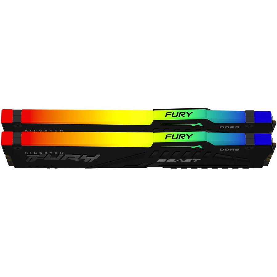 Kingston FURY Beast 16GB (2 x 8GB) DDR5 SDRAM Memory Kit — KF552C40BBAK2-16