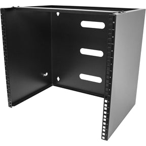 StarTech.com 10U Wall Mount Rack, 14in Deep, 19 inch Wall Mount Network Rack, Wall Mounting Patch Panel Bracket for Switch/IT Equipment — RACK-10U-14-BRACKET