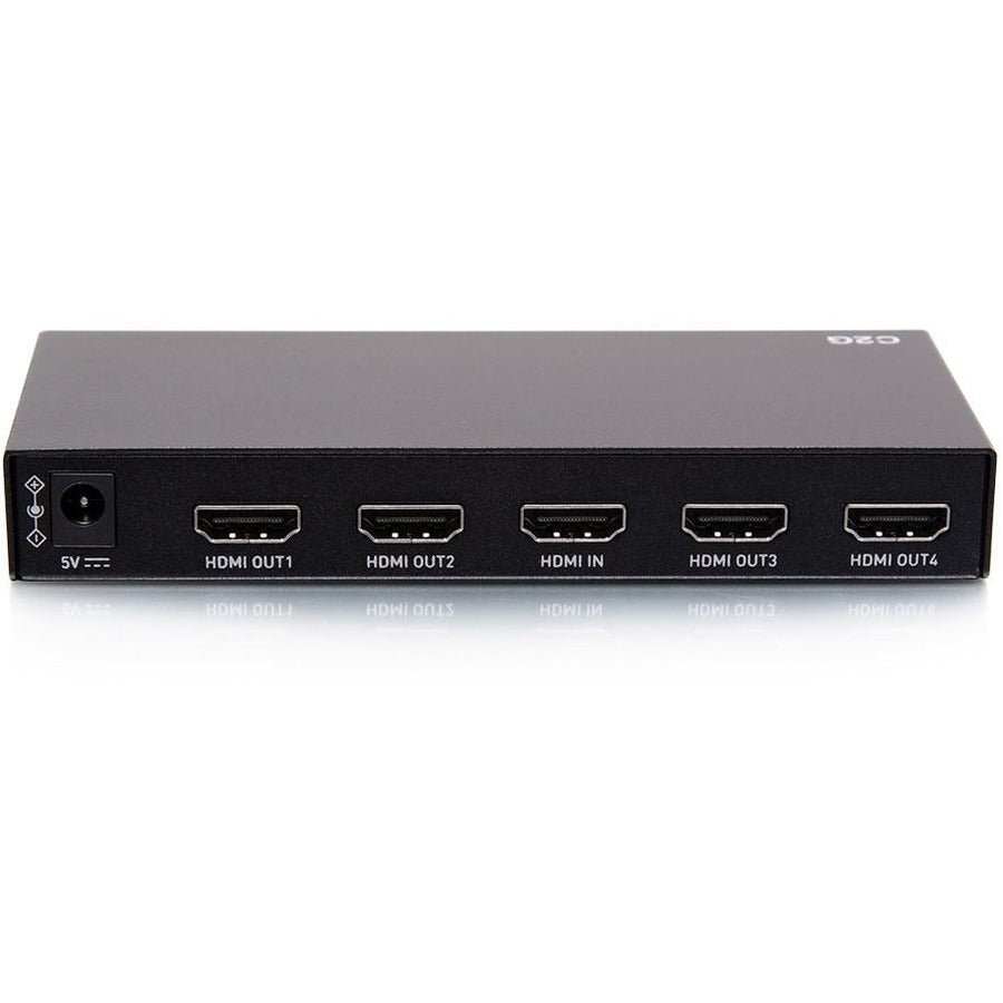 C2G 4-Port HDMI Distribution Amplifier Splitter - 4K 60Hz — C2G41601